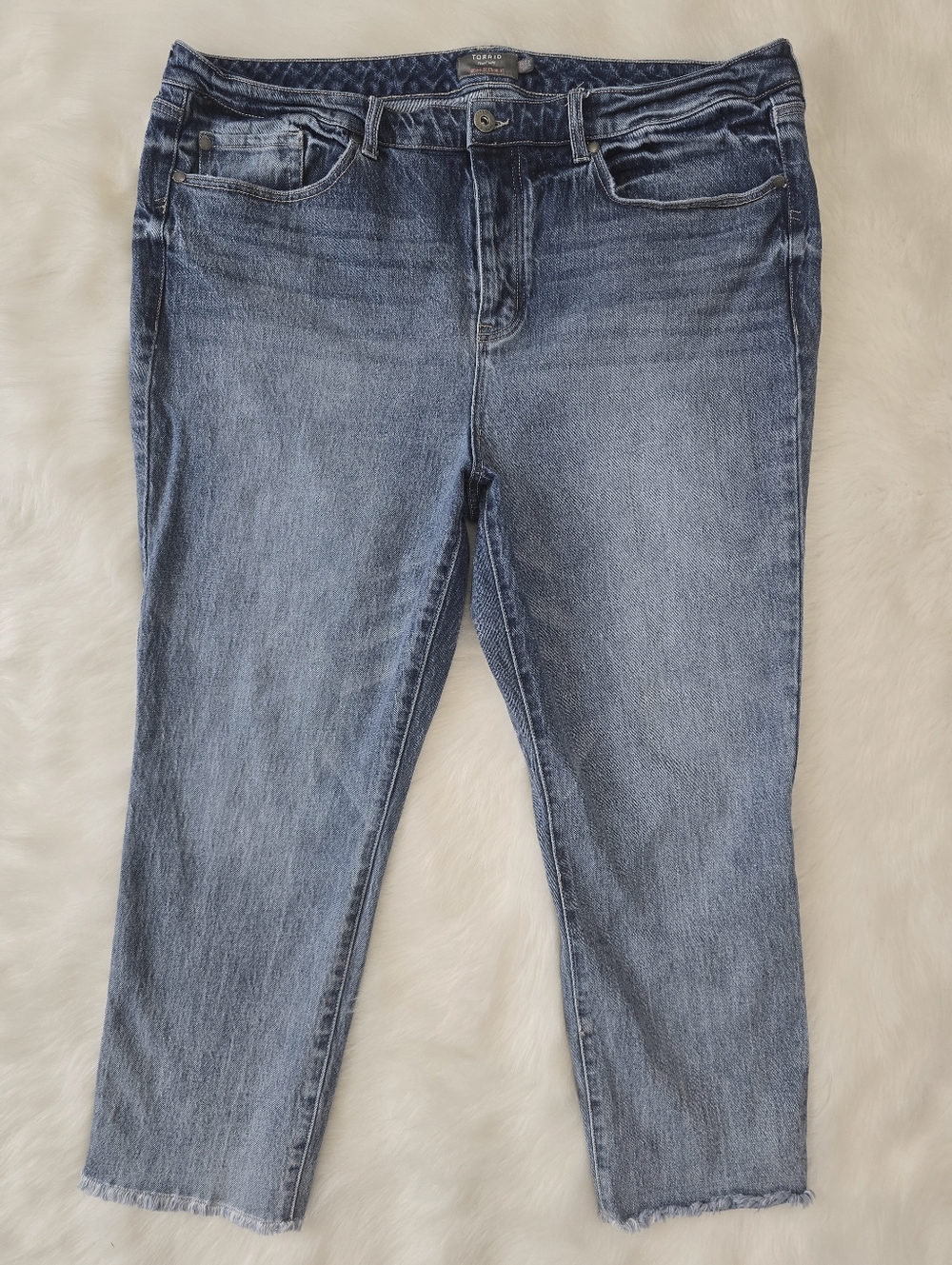Torrid High-Rise Straight Jeans